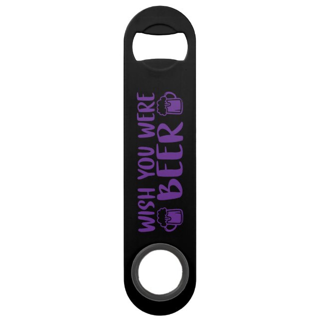 Bottle Opener with a Quote (Customisable) (Front)