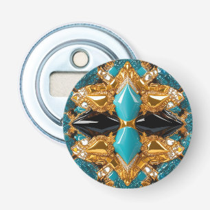 Bottle opener with Bahamas Colours Design