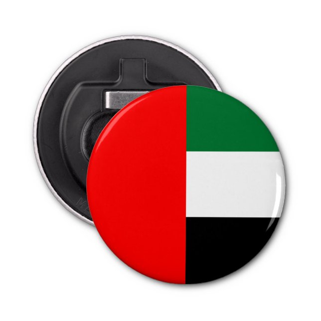 Bottle opener with Flag of UAE (Front)