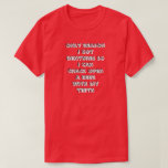 Bottle Opening Teeth T-Shirt<br><div class="desc">Who needs a Swiss Army Knife when you have dentures. Necessity is the mother of invention, and my beer is a necessity. A logo created for all true beer aficionados. Don't waste time, hop to it and purchase this classic t-shirt.</div>