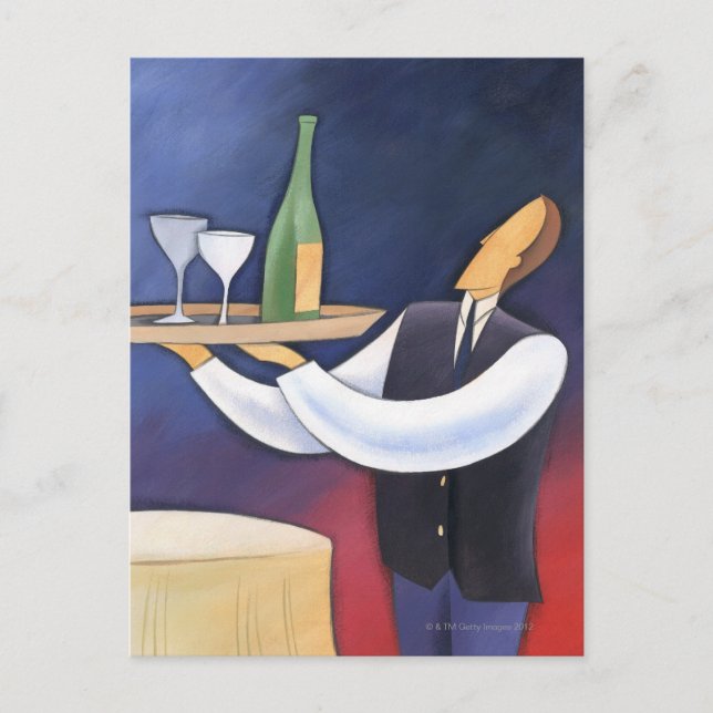 Bottle Service Postcard (Front)