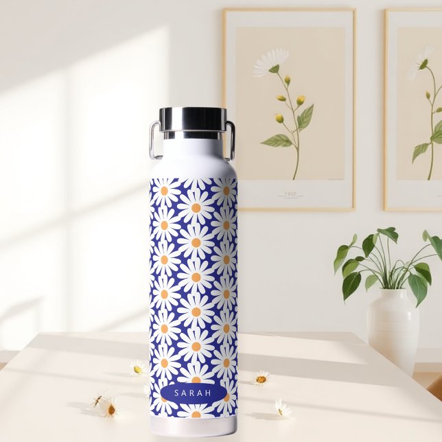 bottle water bottles daisies floral (Creator Uploaded)