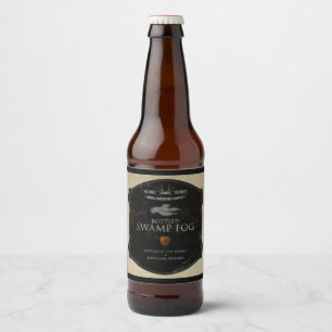 Bottled Swamp Fog Beer Label
