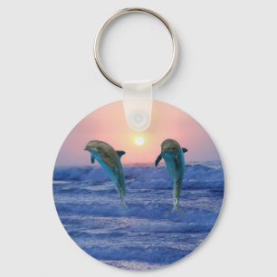 Bottlenose Dolphin at Sunrise Key Ring