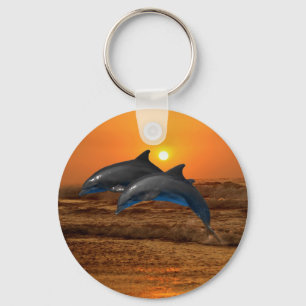 Bottlenose Dolphin at Sunset Key Ring