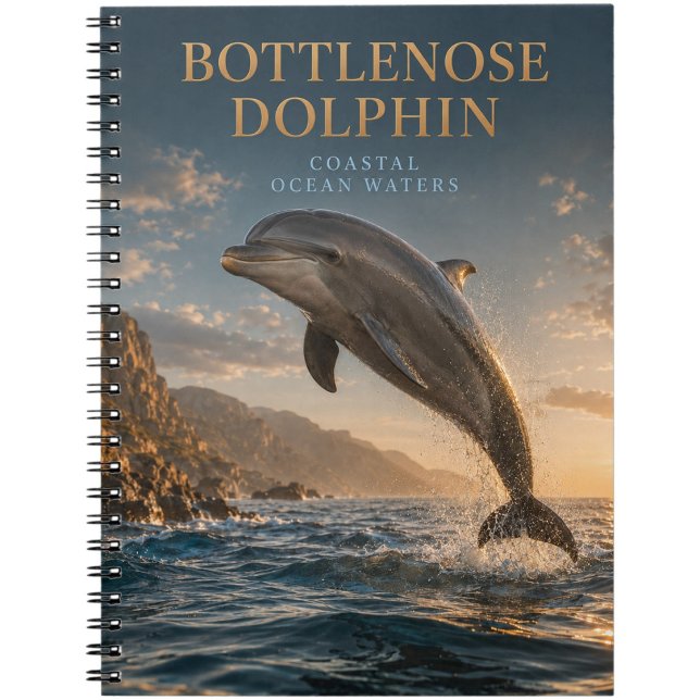 Bottlenose Dolphin Coastal Ocean ANIMALS Notebook (Creator Uploaded)