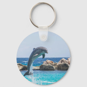 Bottlenose Dolphin Key Ring