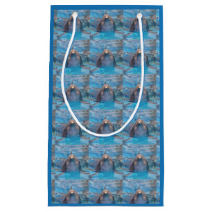 Bottlenose dolphin small gift bag