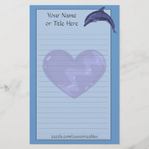Bottlenose Dolphin Stationery