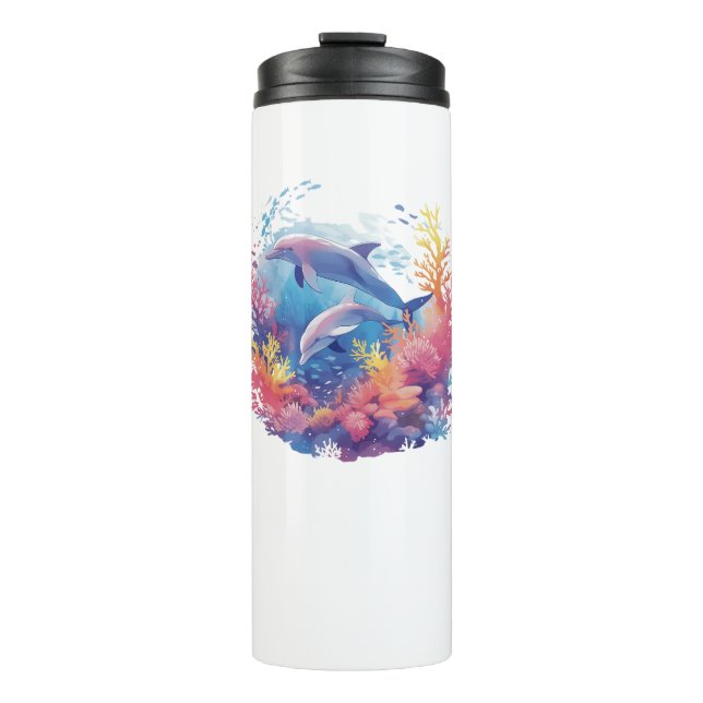 Bottlenose Dolphin Thermal Tumbler (Front)