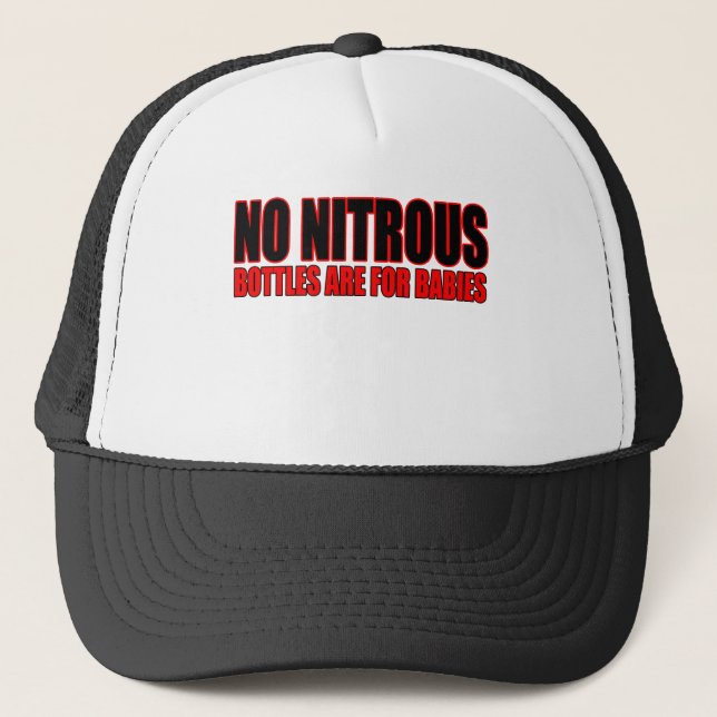 Bottles are for trucker hat (Front)