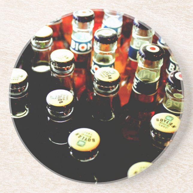 Bottles, Bottles and More Bottles Coasters (Front)