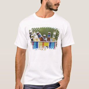 Bottles of beer in ice bucket T-Shirt