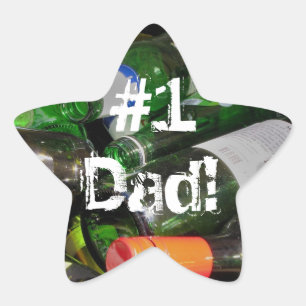 Bottles Star Sticker