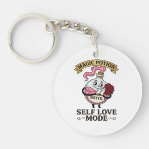 Botto Self Love Mode Vintage Magic Potion A Key Ring