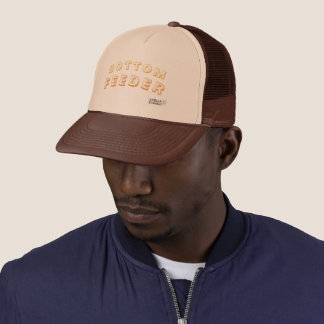 Bottom feeder trucker hat