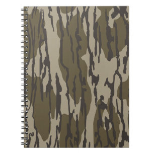 Bottom Lands Camo for Men Hunting Apparel Gear Notebook