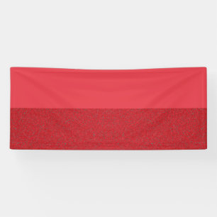 Bottom-Noise Tomato Red Event Banner – Customise