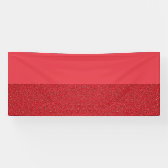 Bottom-Noise Tomato Red Event Banner – Customise (Horizontal)