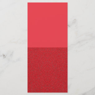 Bottom-Noise Tomato Red Flat Menu – Customisable