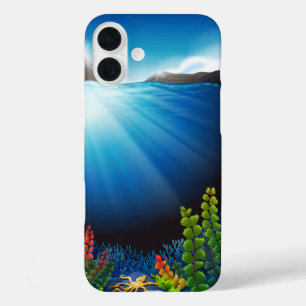 Bottom of the Sea iPhone 16 Plus Case