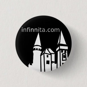 Bottom Princesa de Cristal 3 Cm Round Badge