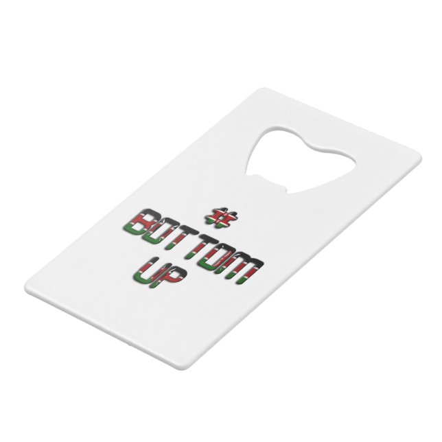 Bottom Up Kenya Peace Love and Unity Art Print (Back Angled)