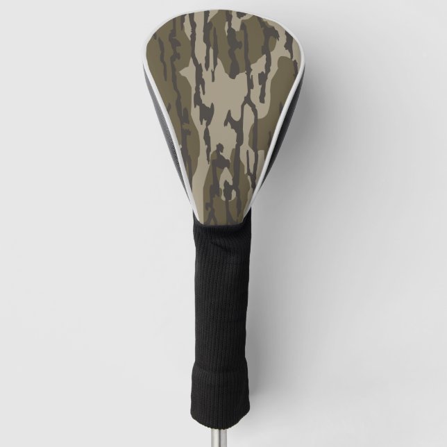 Bottomland Camo Case For Men Women Golf Head Cover (Front)