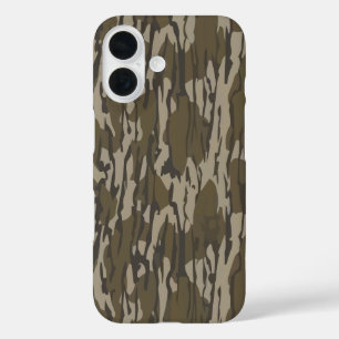 Bottomland Camo for Men Hunting Apparel Gear iPhone 16 Case