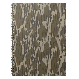 Bottomland Camo for Men Hunting Apparel Gear Notebook