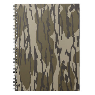 Bottomland camo for men hunting apparel notebook