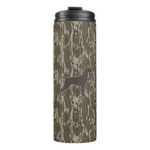 Bottomland Camo Hunter Dog Hunting Season Thermal Tumbler