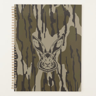 Bottomland Camo Hunting Camo Rabbit Planner
