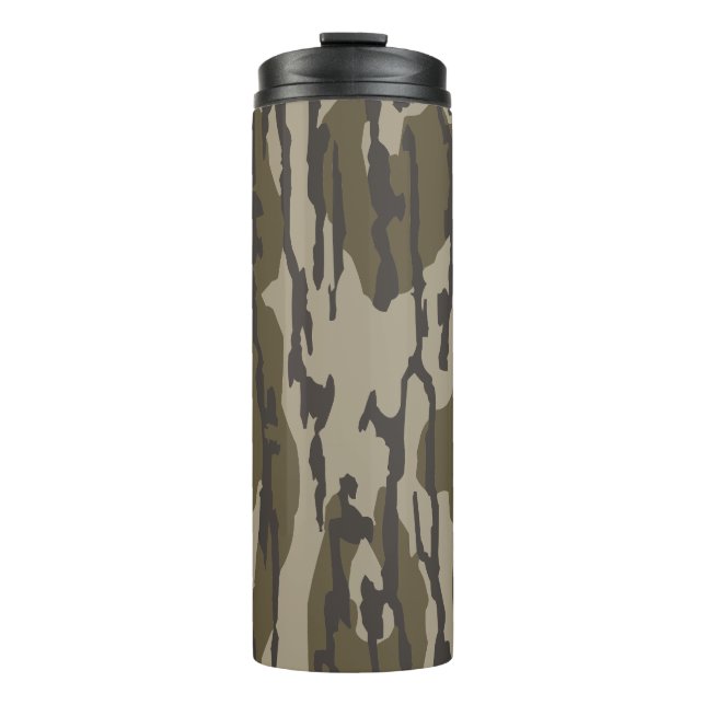 Bottomland Camo Old School Camouflage Thermal Tumbler (Front)