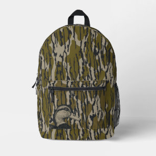Bottomland Camo Waterfowl Duck Hunting Printed Backpack