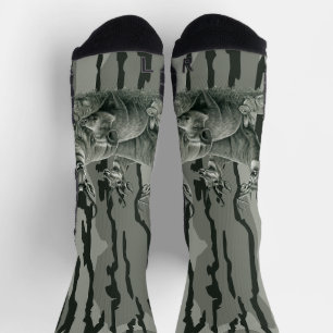 Bottomland Camo Whitetail Deer Mule Deer Pronghorn Socks
