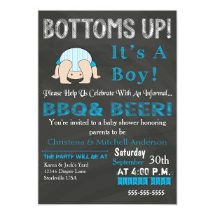bottoms up baby shower