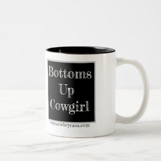 Bottoms Up Cowgirl Mug