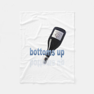 Bottoms Up Fleece Blanket