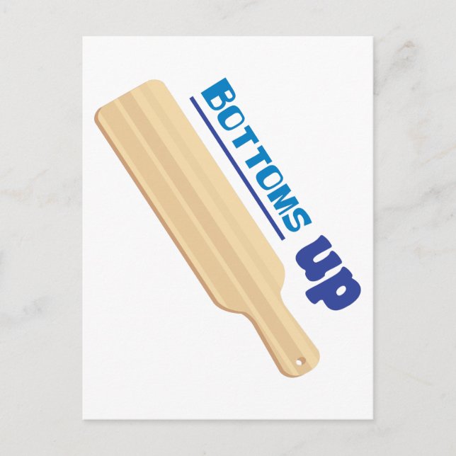 Bottoms Up Postcard (Front)