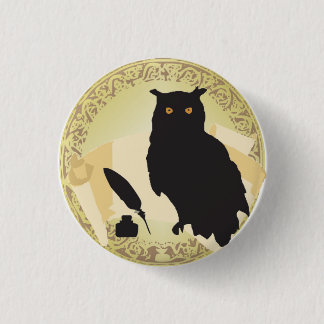 Botton blank Parchment 3 Cm Round Badge