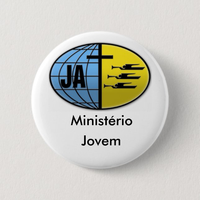 Botton Young Ministry 6 Cm Round Badge (Front)