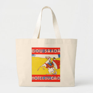 Bou-Saada Hotel Du Caid Large Tote Bag