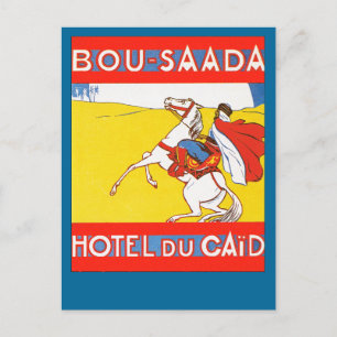 Bou-Saada Hotel Du Caid Postcard