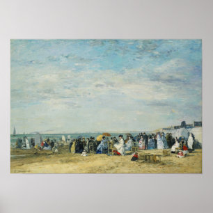 Boudin - Beach Of Trouville Poster