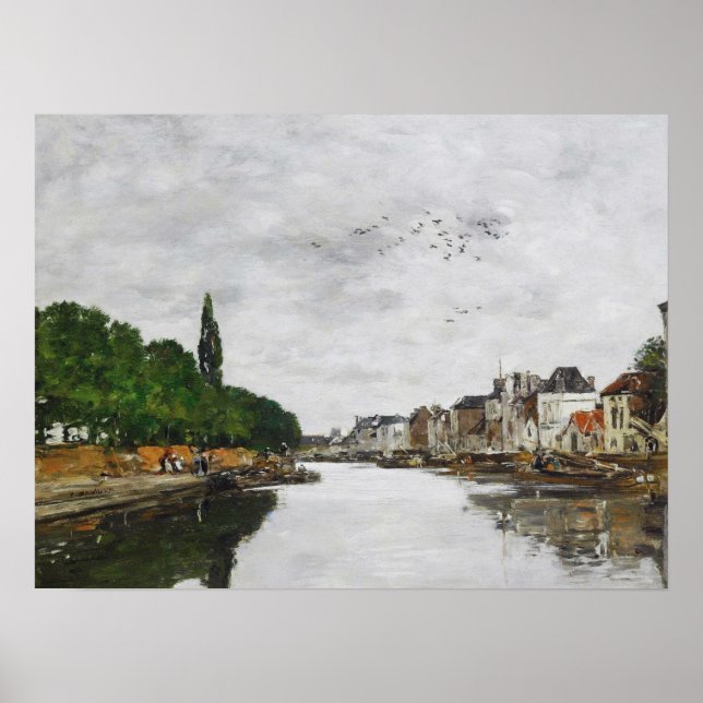 Boudin - Bruxelles On Channel 1871 Poster (Front)