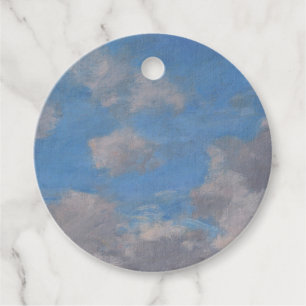 Boudin Clouds Gift Tag
