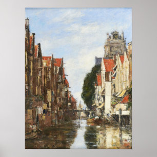 Boudin - Dordrecht 1885 Poster