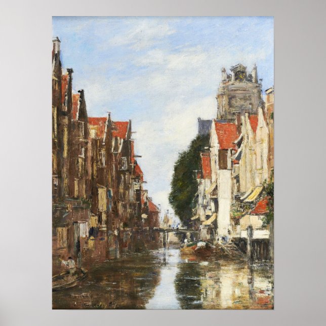 Boudin - Dordrecht 1885 Poster (Front)