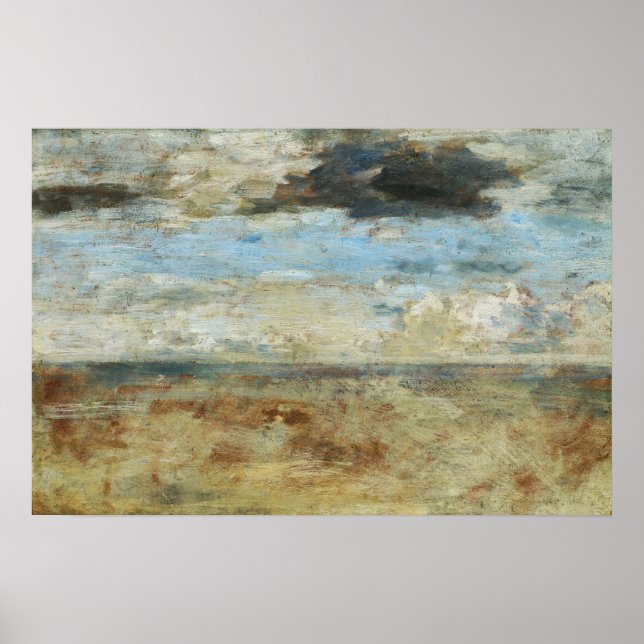 Boudin - Sky (Study) Poster (Front)